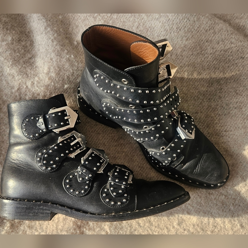Givenchy moto boots